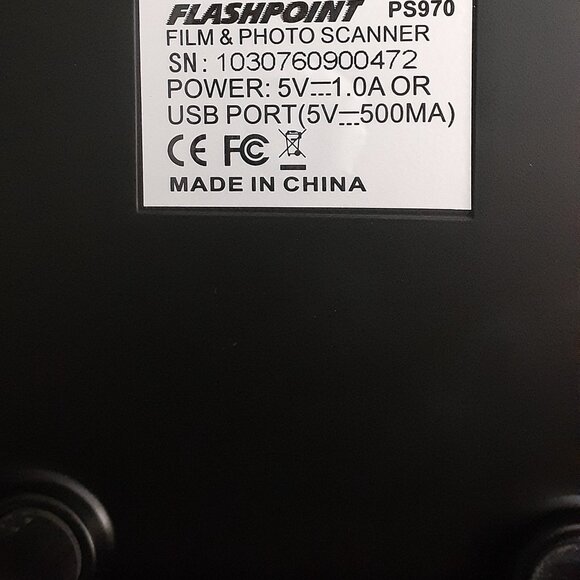 Flashpoint Photo Scanner 3 In 1 - NOT Complete!! No Cable or Negative Slider! - Picture 4 of 9